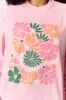 Busy Watering My Flowers Light Pink Graphic Sweatshirt sold by Pink Lily