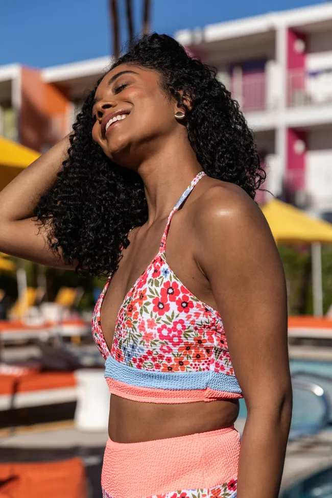 Do Not Disturb Floral Halter Neck Bikini Top FINAL SALE sold by Pink Lily product image thumbnail 5