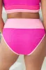 Do Not Disturb Pink Color Block Bikini Bottoms FINAL SALE sold by Pink Lily