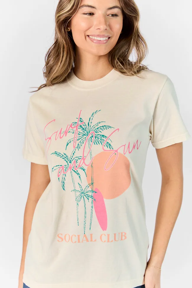 Surf & Sun Club Ivory Graphic Tee sold by Pink Lily product image thumbnail 2