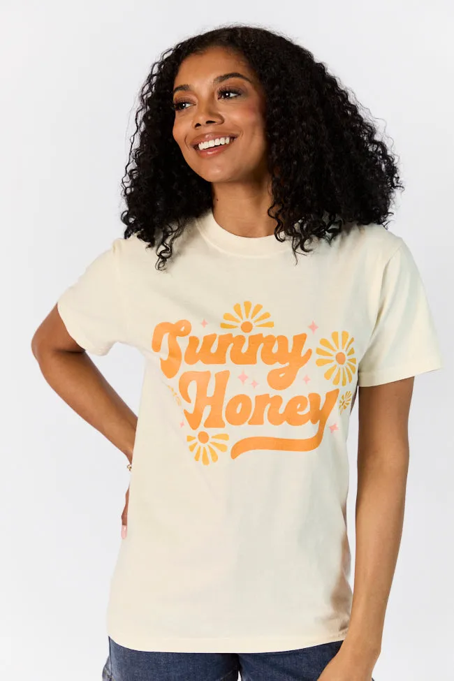 Sunny Honey Ivory Comfort Color Graphic Tee sold by Pink Lily product image thumbnail 3