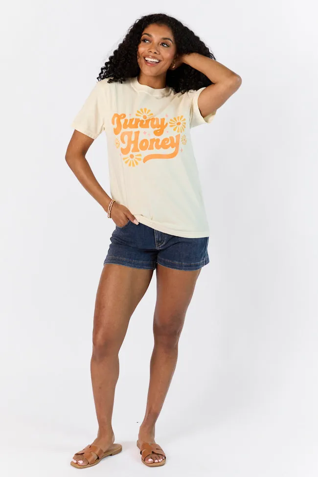Sunny Honey Ivory Comfort Color Graphic Tee sold by Pink Lily product image thumbnail 2