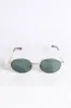 Gold Oval Wire Framed Sunglasses FINAL SALE sold by Pink Lily