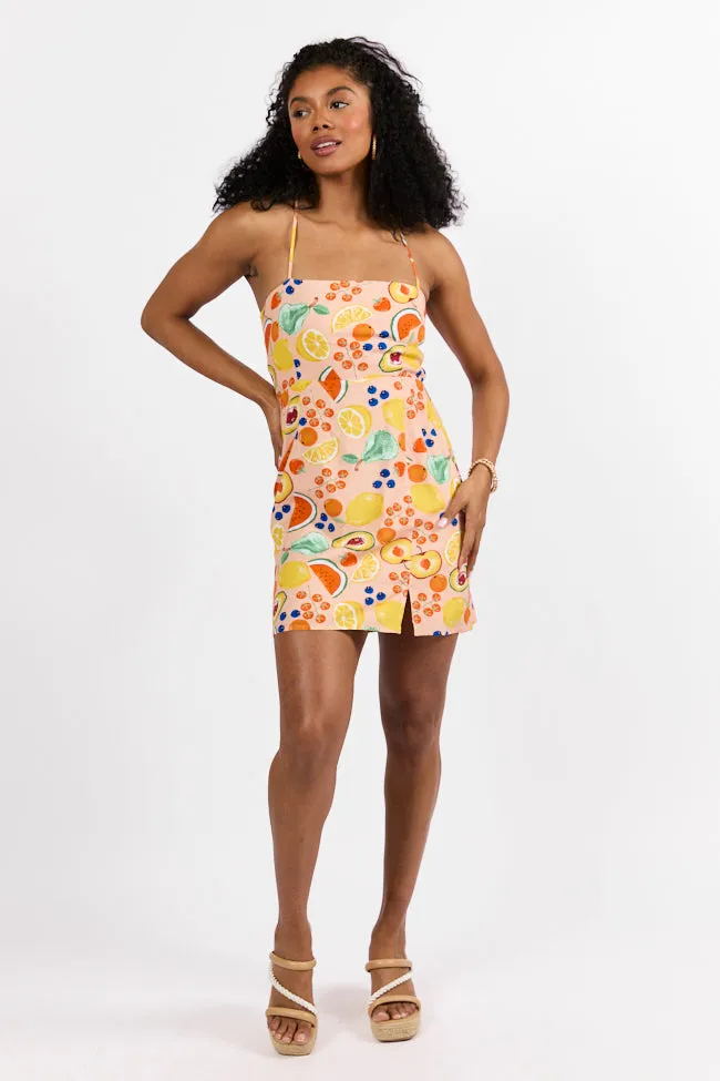 Undeniable Growth Multi Icon Print Mini Dress sold by Pink Lily product image thumbnail 5