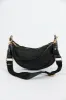 Kelly Black Raffia Crossbody Purse FINAL SALE sold by Pink Lily
