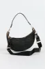 Kelly Black Raffia Crossbody Purse FINAL SALE sold by Pink Lily