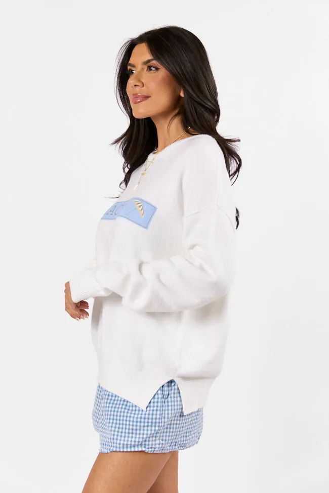 Beach Street Ivory Sweater FINAL SALE sold by Pink Lily product image thumbnail 4