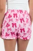 Good To Get Away In Put A Bow On It Pajama Shorts SALE sold by Pink Lily