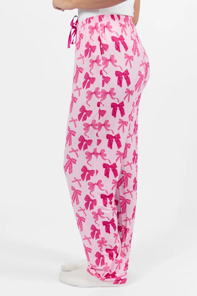Good To Get Away In Put A Bow On It Pajama Pants SALE sold by Pink Lily product image thumbnail 4