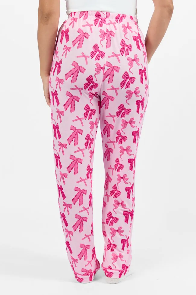 Good To Get Away In Put A Bow On It Pajama Pants SALE sold by Pink Lily product image thumbnail 3