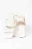 Blaine White Buckle Sandals FINAL SALE sold by Pink Lily