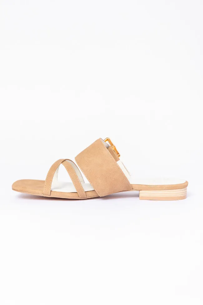 Blaine Camel Buckle Sandals FINAL SALE sold by Pink Lily product image thumbnail 3