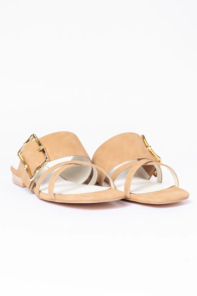 Blaine Camel Buckle Sandals FINAL SALE sold by Pink Lily product image thumbnail 4