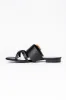 Blaine Black Buckle Sandals FINAL SALE sold by Pink Lily
