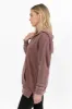 Ways To Go Brown Acid Wash Oversized Hoodie FINAL SALE sold by Pink Lily