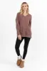 Ways To Go Brown Acid Wash Oversized Hoodie FINAL SALE sold by Pink Lily