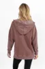 Ways To Go Brown Acid Wash Oversized Hoodie FINAL SALE sold by Pink Lily