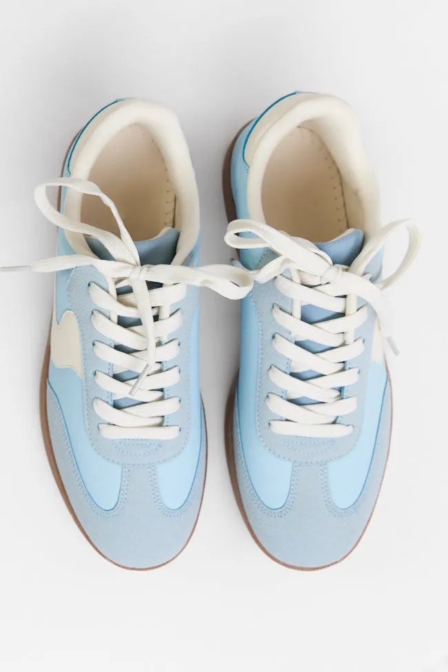 Tiffany Light Blue Swirl Sneakers FINAL SALE sold by Pink Lily product image thumbnail 4