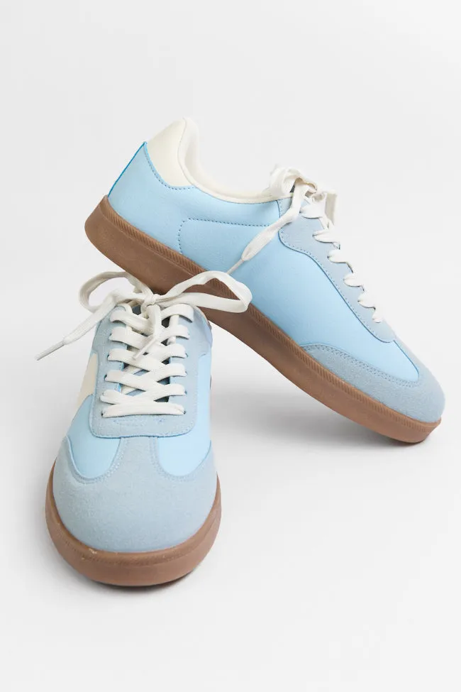 Tiffany Light Blue Swirl Sneakers FINAL SALE sold by Pink Lily product image thumbnail 3