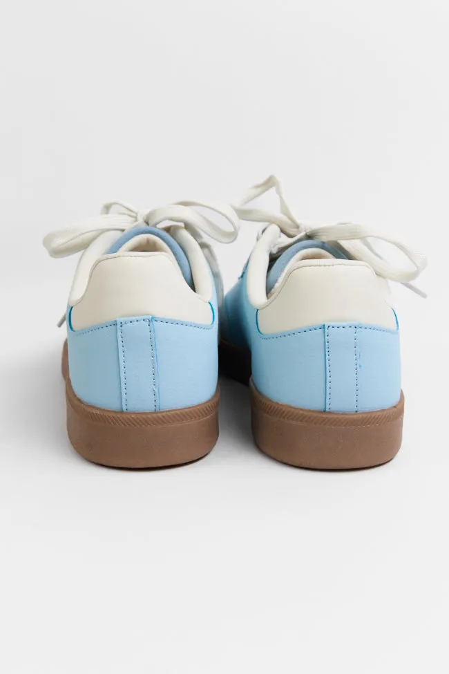 Tiffany Light Blue Swirl Sneakers FINAL SALE sold by Pink Lily product image thumbnail 5