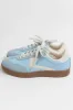 Tiffany Light Blue Swirl Sneakers SALE sold by Pink Lily