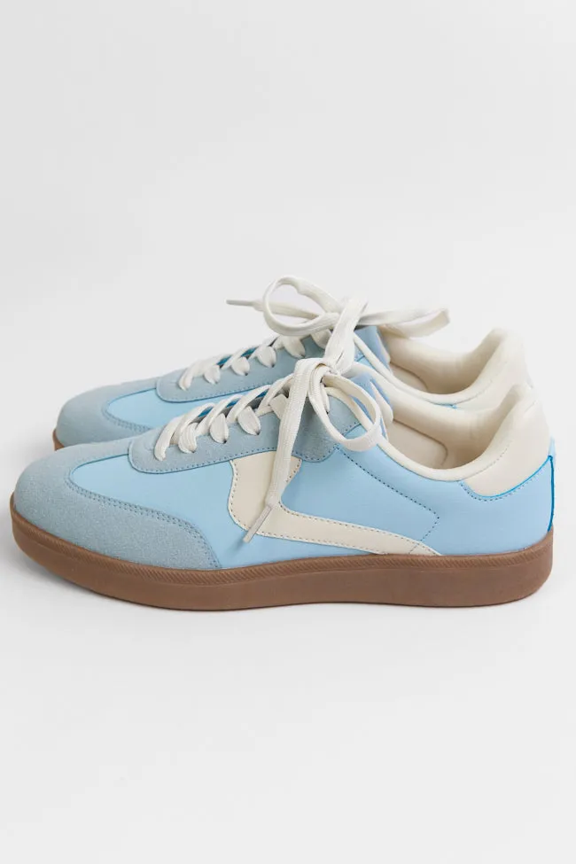 Tiffany Light Blue Swirl Sneakers FINAL SALE sold by Pink Lily product image thumbnail 2