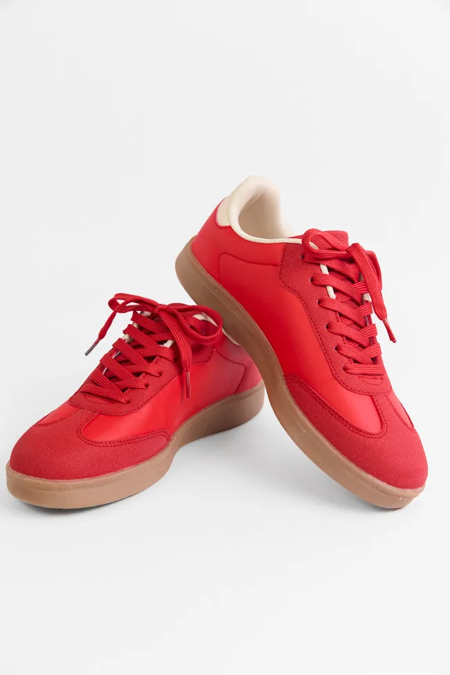 Tiffany Red Swirl Sneakers sold by Pink Lily product image thumbnail 3
