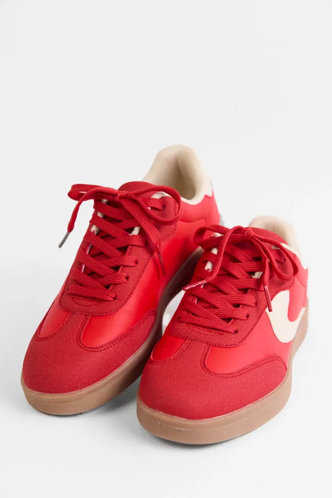 Tiffany Red Swirl Sneakers sold by Pink Lily product image thumbnail 2