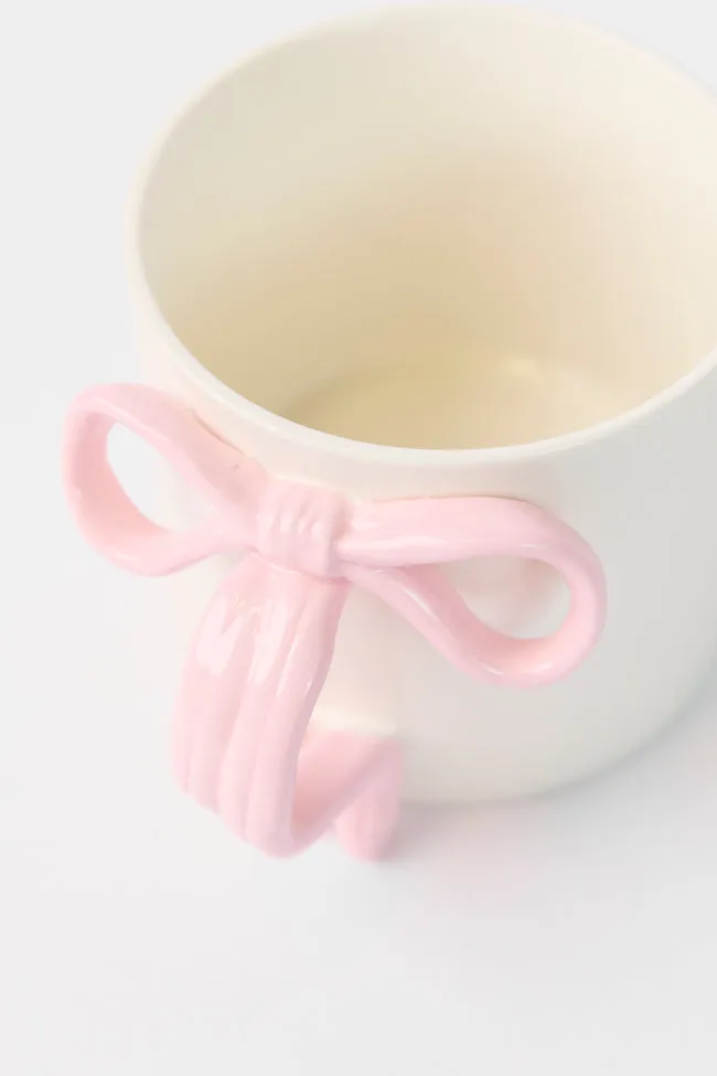 Pink Bow Mug sold by Pink Lily product image thumbnail 3