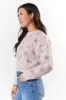 Grand Measures Light Pink Floral Sweater FINAL SALE sold by Pink Lily