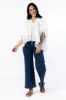 No Regrets Ivory Eyelet Detail Popover Short Sleeve Blouse sold by Pink Lily