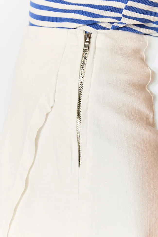 Jessica Ivory Denim Skort FINAL SALE sold by Pink Lily product image thumbnail 4