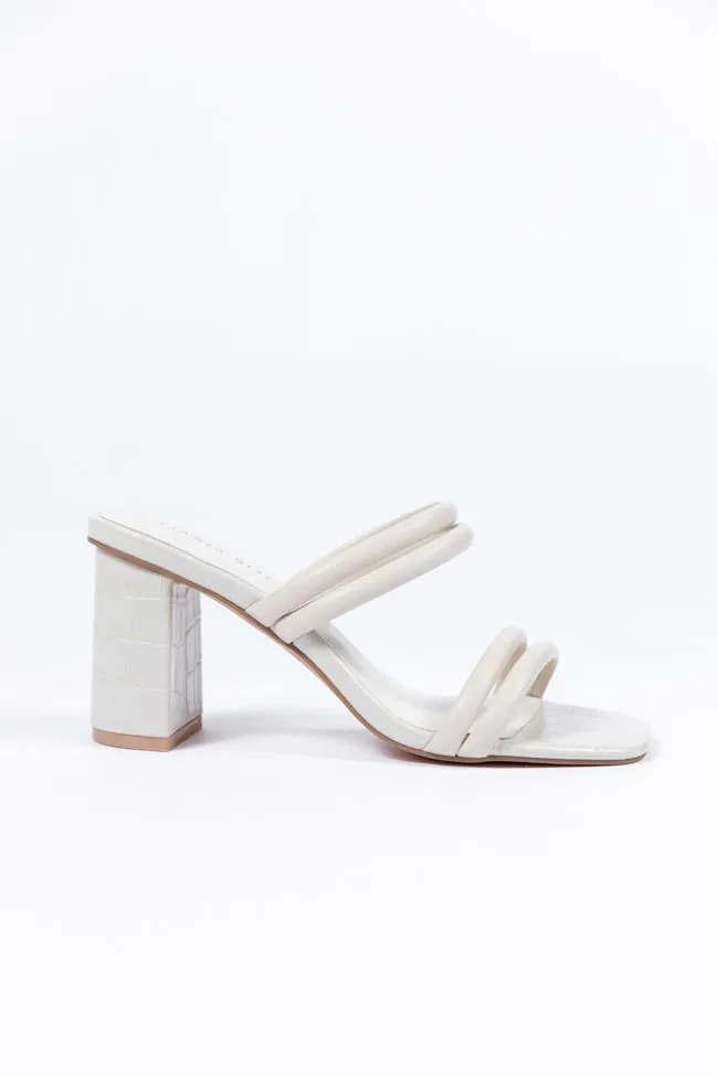Elaine Beige Strap Heels FINAL SALE sold by Pink Lily product image thumbnail 3