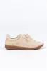 Rebecca Beige and Floral Sneakers FINAL SALE sold by Pink Lily