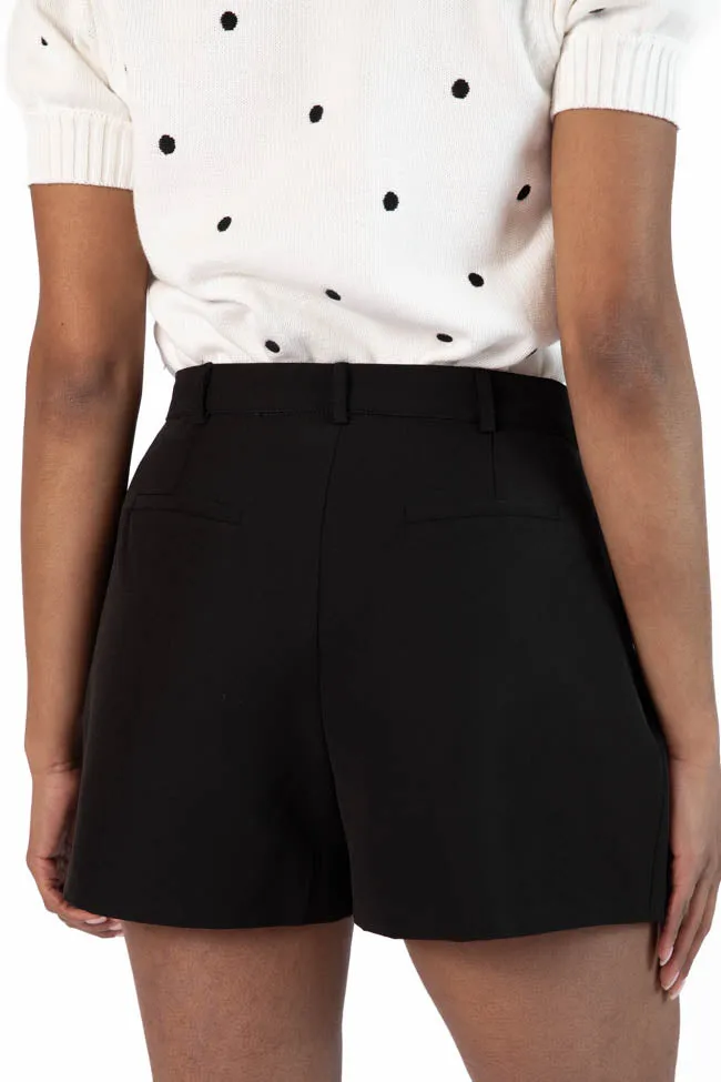 Fresh Path Black Tailored Shorts FINAL SALE sold by Pink Lily product image thumbnail 4