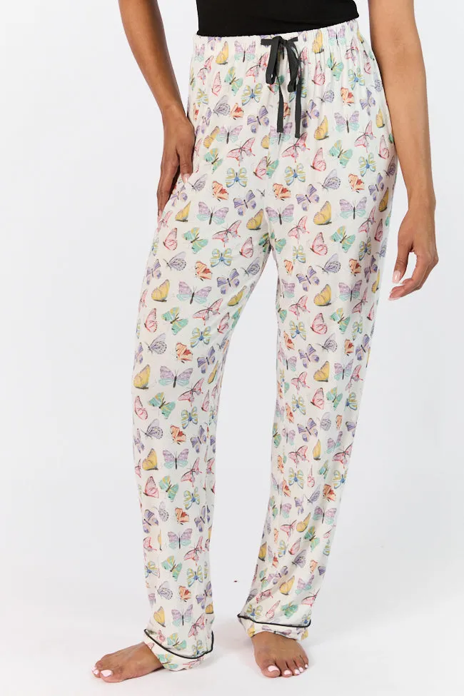 Good To Get Away Butterfly Pajama Pants FINAL SALE sold by Pink Lily product image thumbnail 2