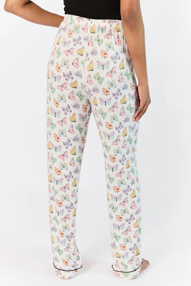 Good To Get Away Butterfly Pajama Pants FINAL SALE sold by Pink Lily product image thumbnail 4