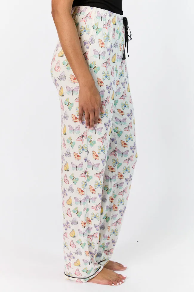 Good To Get Away Butterfly Pajama Pants FINAL SALE sold by Pink Lily product image thumbnail 3