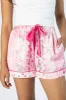 Don't Wake Me Up Pink Multi Floral Satin Pajama Shorts sold by Pink Lily