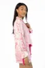Dont Wake Me Up Pink Multi Floral Long Sleeve Satin Pajama Top SALE sold by Pink Lily