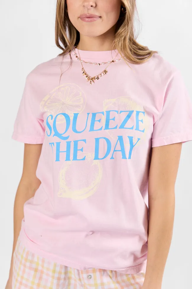 Squeeze The Day Blossom Comfort Color Graphic Tee sold by Pink Lily product image thumbnail 3