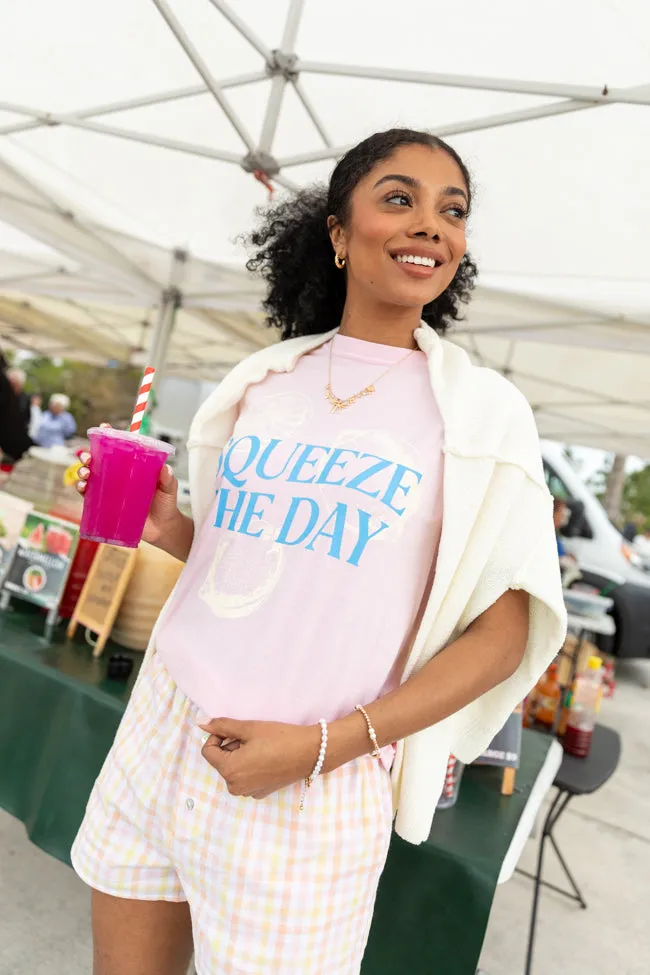 Squeeze The Day Blossom Comfort Color Graphic Tee sold by Pink Lily product image thumbnail 2