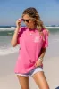 Sunshine On My Mind Hot Pink Graphic Tee sold by Pink Lily
