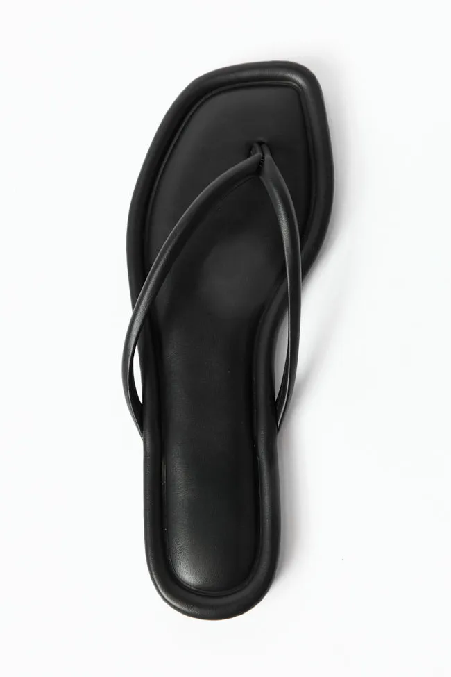 Sandy Black Flip Flops SALE sold by Pink Lily product image thumbnail 4
