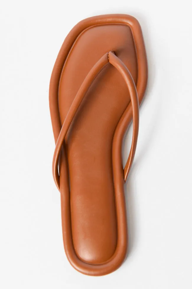 Sandy Brown Flip Flops FINAL SALE sold by Pink Lily product image thumbnail 3