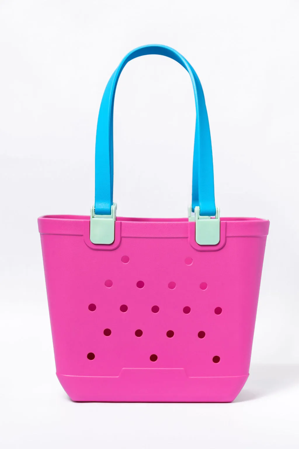 Multi Color Rubber Beach Bag SALE sold by Pink Lily