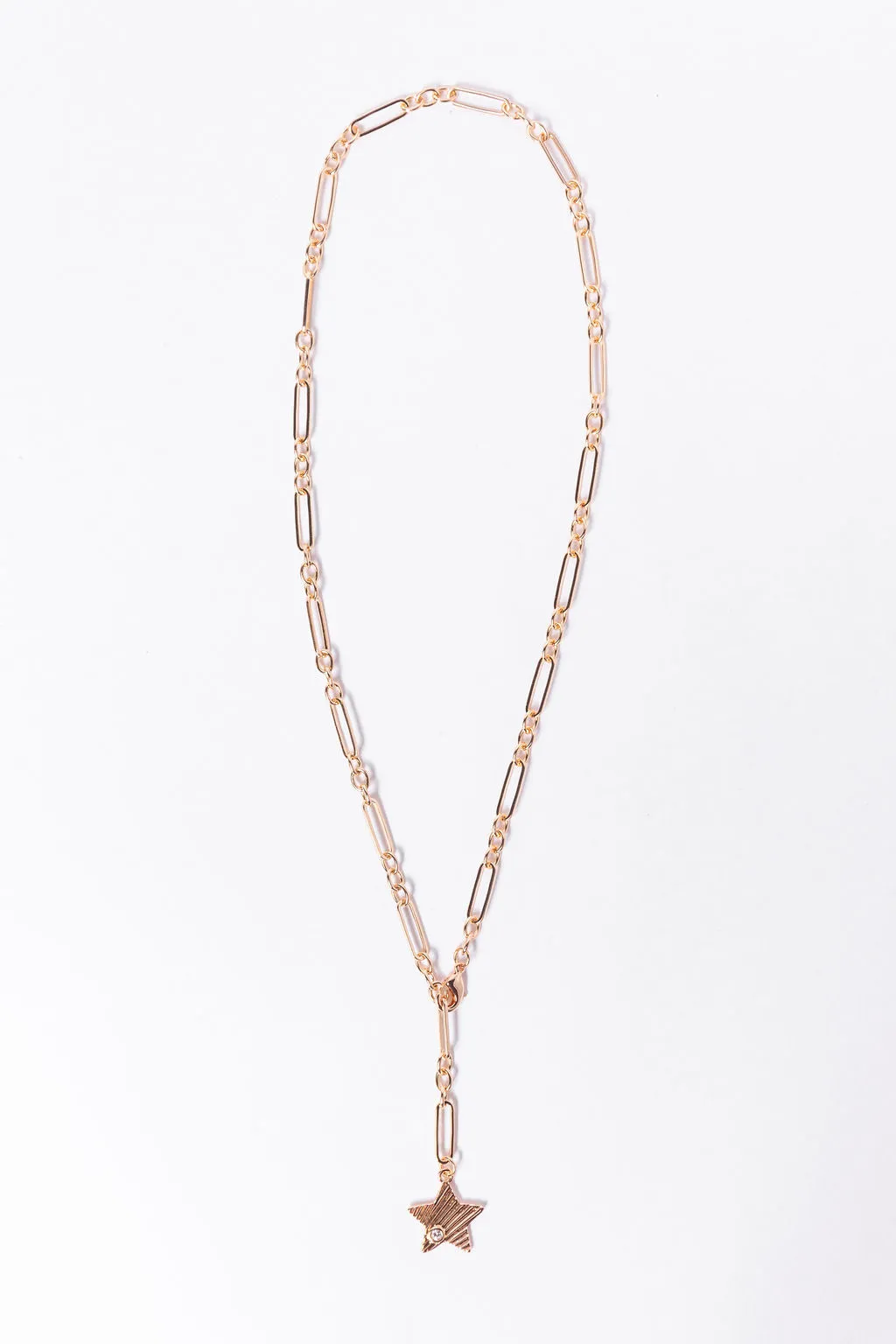 Star Dangle Gold Necklace FINAL SALE sold by Pink Lily