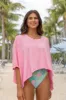 Great Days Ahead Pink Asymmetrical Hem Tee SALE sold by Pink Lily