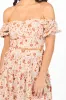 The Same Hymn Multi Printed Off The Shoulder Top and Skirt Set SALE sold by Pink Lily