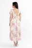 Small Town Smoke Show Pink Multi Floral Midi Dress FINAL SALE sold by Pink Lily